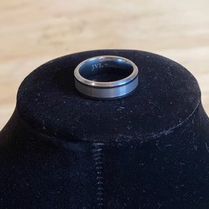 Men’s JVL Tungsten Two Toned Ring